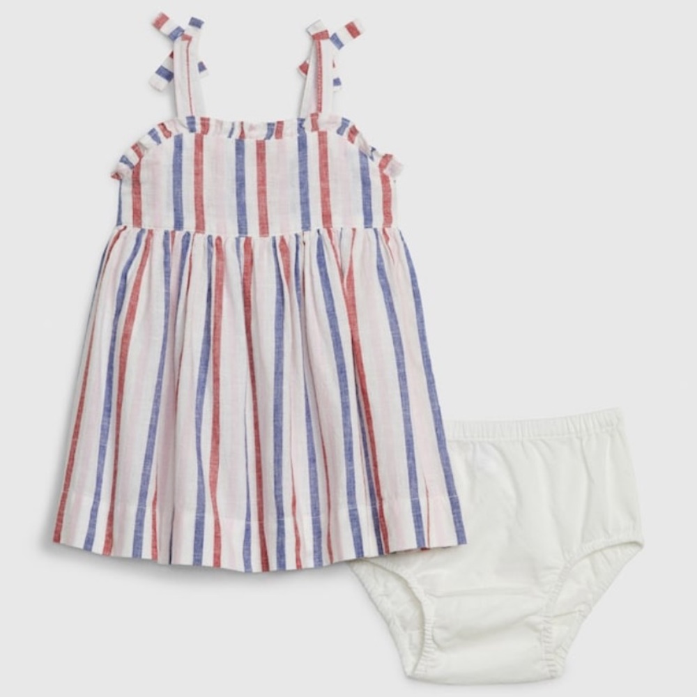 Baby Gap - Linen Stripe Dress